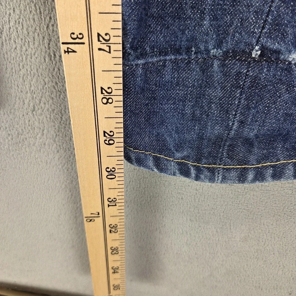 Vintage Levis Engineered Jeans Womens Blue Twisted One Pocket Zip Fly Fits 30x30